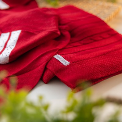 Saída de Maternidade Isabelle - Vermelho